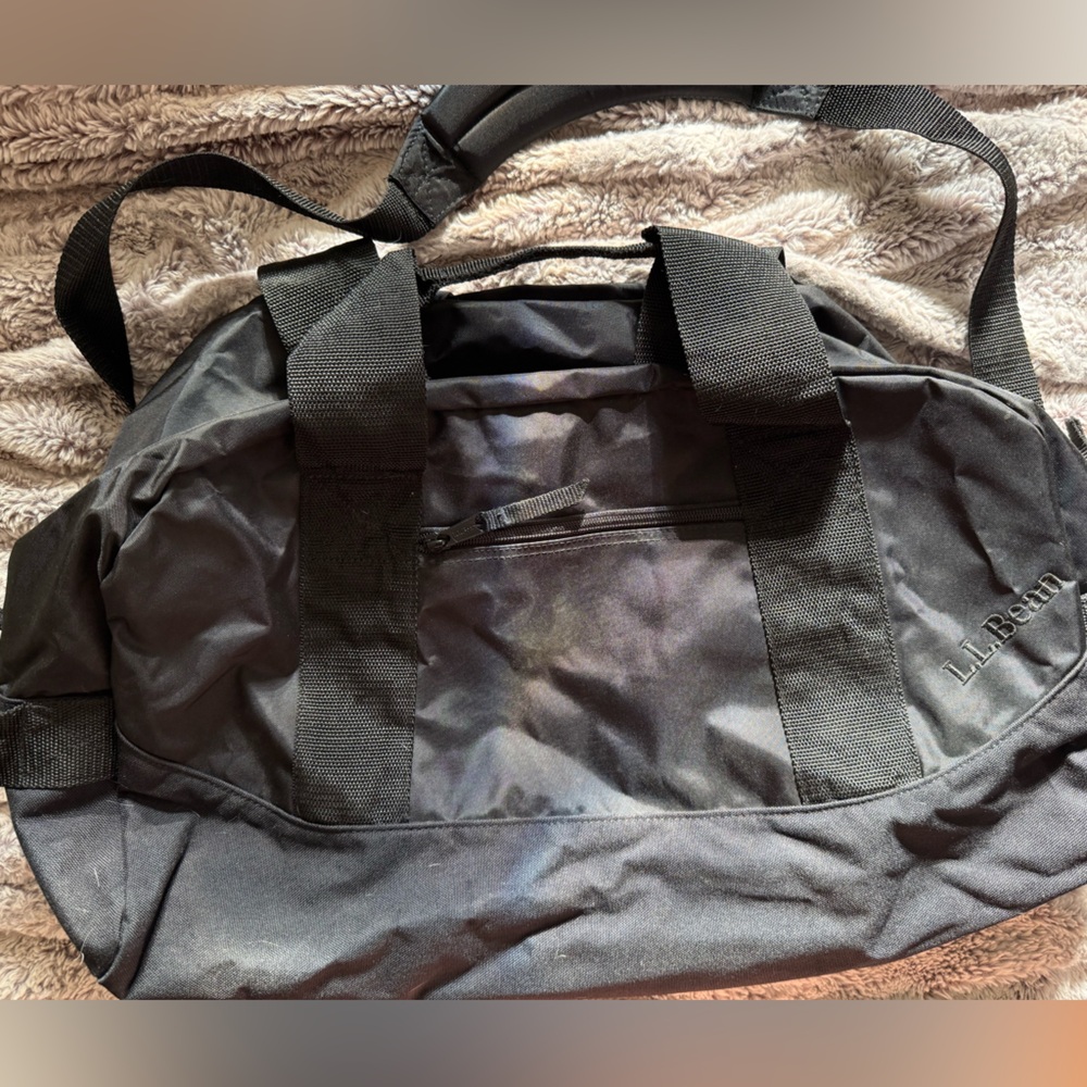 L.L. Bean Black Duffel Bag